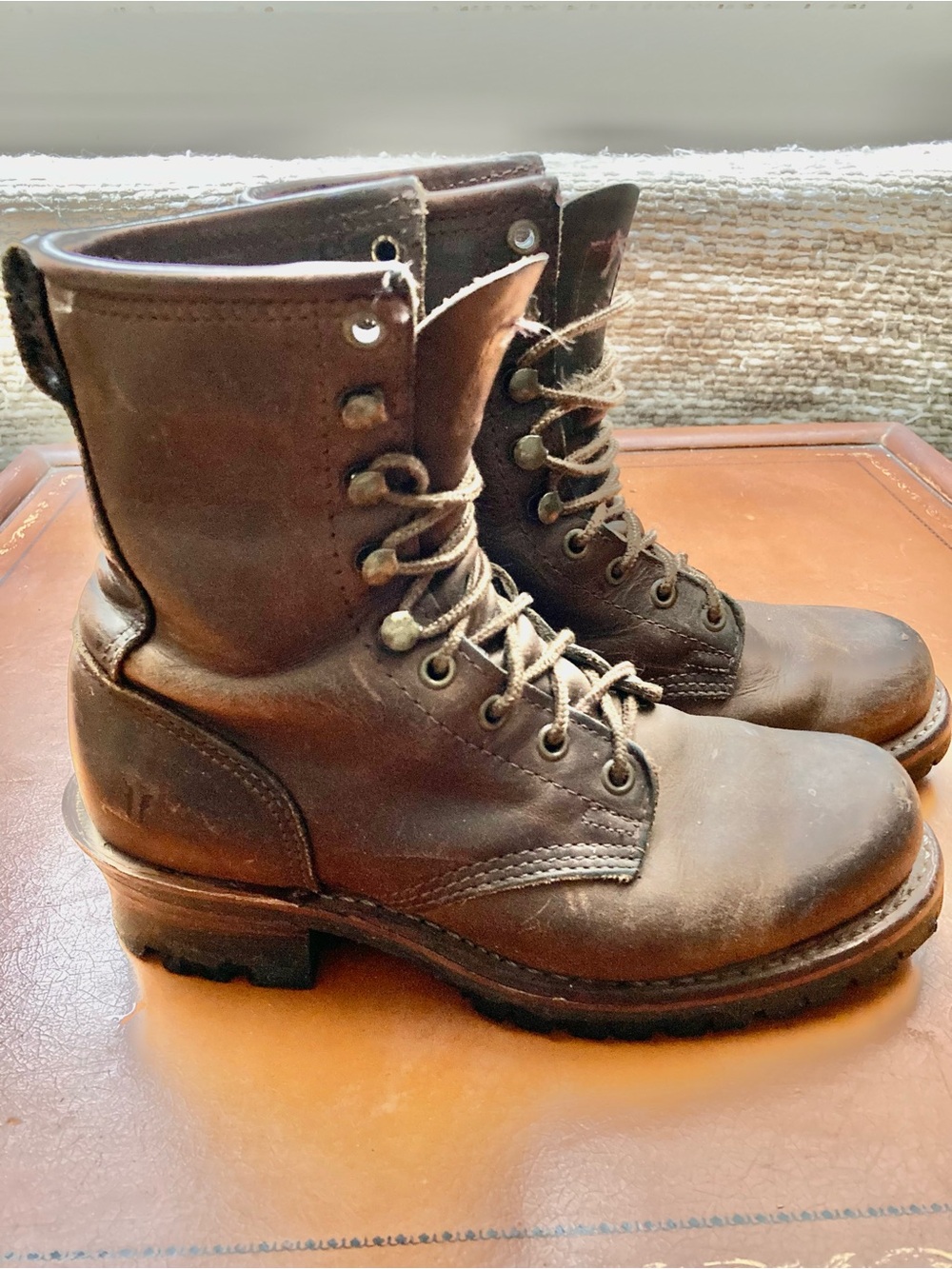 Frye Women's Logger Boots 8
